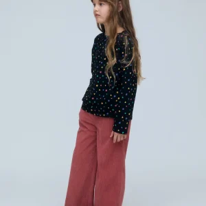 Camiseta de niña 100% algodón con estampado Candy