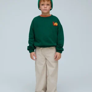 Sudadera unisex 100% algodón con bordado de Caracol