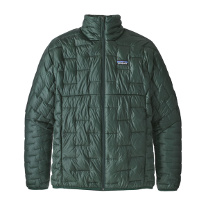 Parka Sintética Micro Puff Jacket Hombre Verde