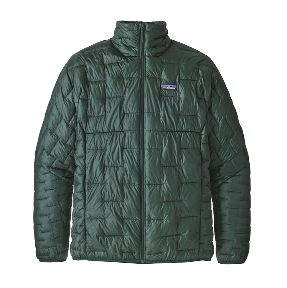 Parka Sintética Micro Puff Jacket Hombre Verde - Imagen 2