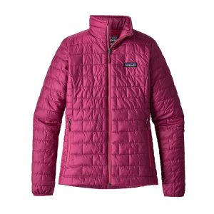 Parka Sintética Nano Puff Jacket Mujer Rosado