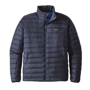 Parka Pluma Down Sweater Jacket Hombre Azul