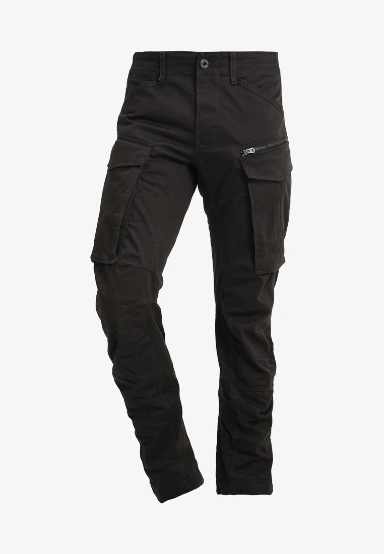 G-STAR Rovic Desert Tapered Cargo Raven Dark Grey Trousers Pants - Imagen 6