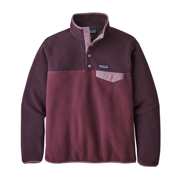 Polar LW Synchilla Snap-T Pullover Mujer Morado - Imagen 2
