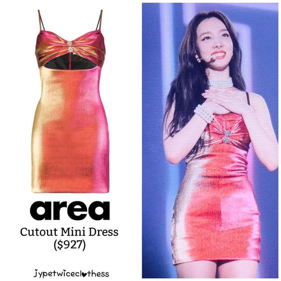 AREA NYC Crystal Detail Cut-Out Mini Summer Party Dress - Imagen 8