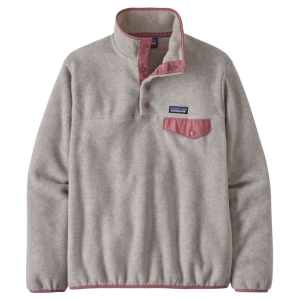 Polar de Mujer Synch Snap-T Blanco/Rosa