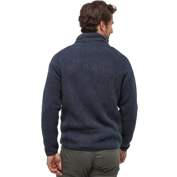 Polar Retro Pile Pullover Hombre Azul - Imagen 3
