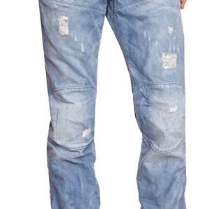 G-Star 5620 Low Tapered Topaz Light Aged Destroy Jeans