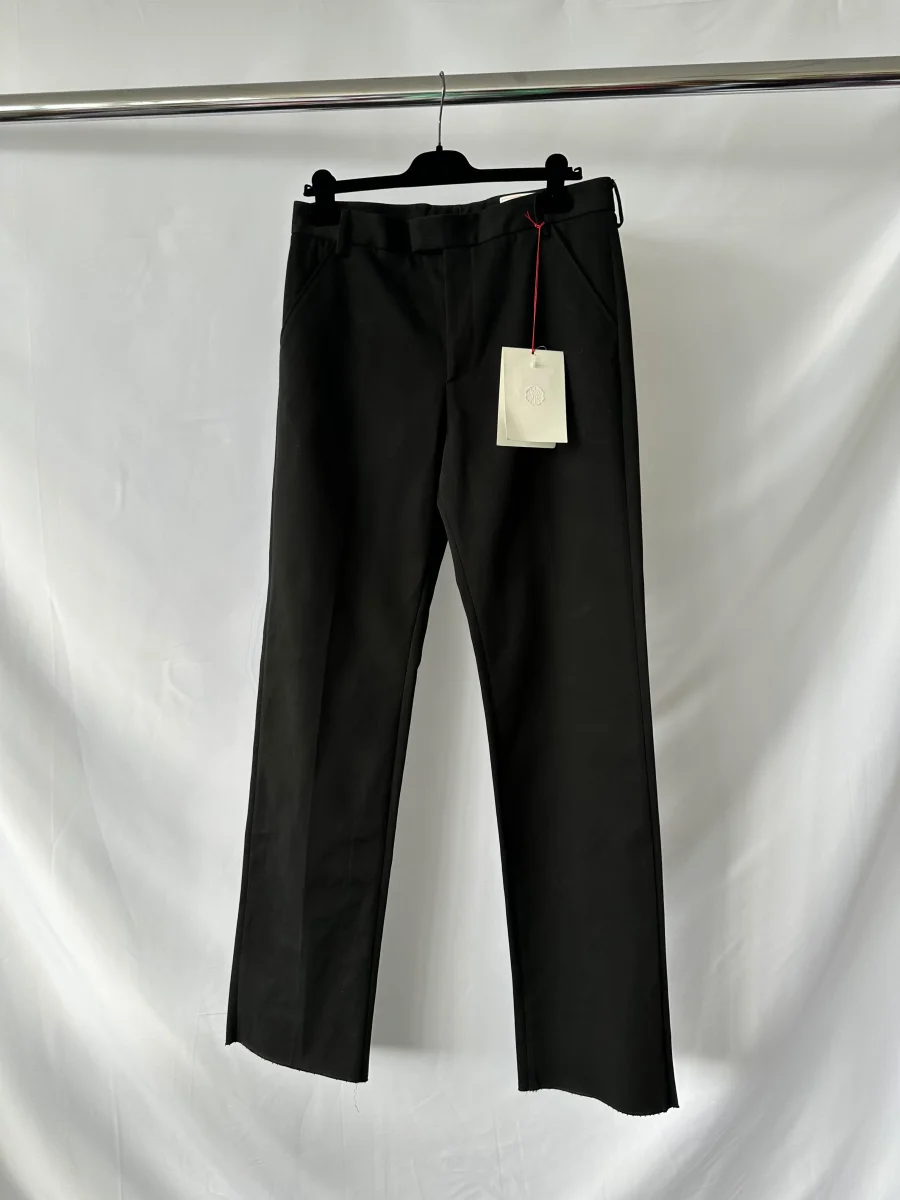 Alexander McQueen Black Structured Trousers