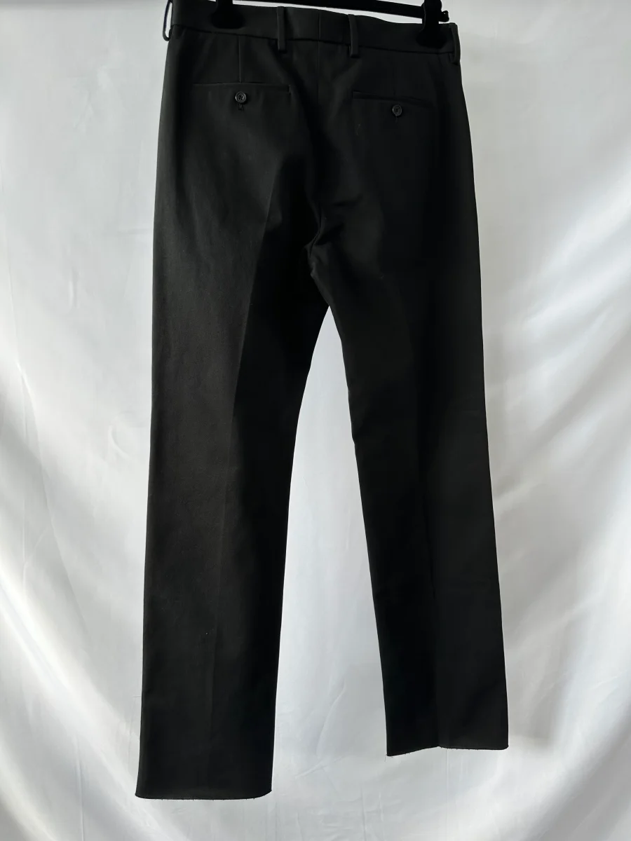 Alexander McQueen Black Structured Trousers - Imagen 3