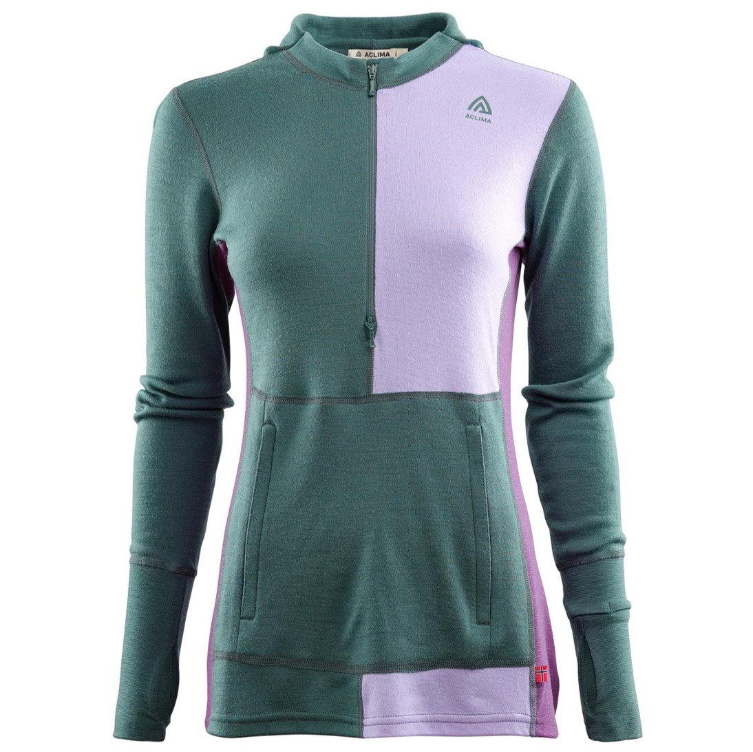 Primera Capa Mujer WarmWool Hood Sweater - Imagen 2