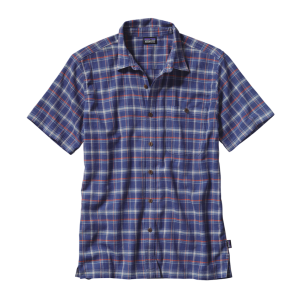 Camisa Manga Corta A/C Traveller Hombre Azul