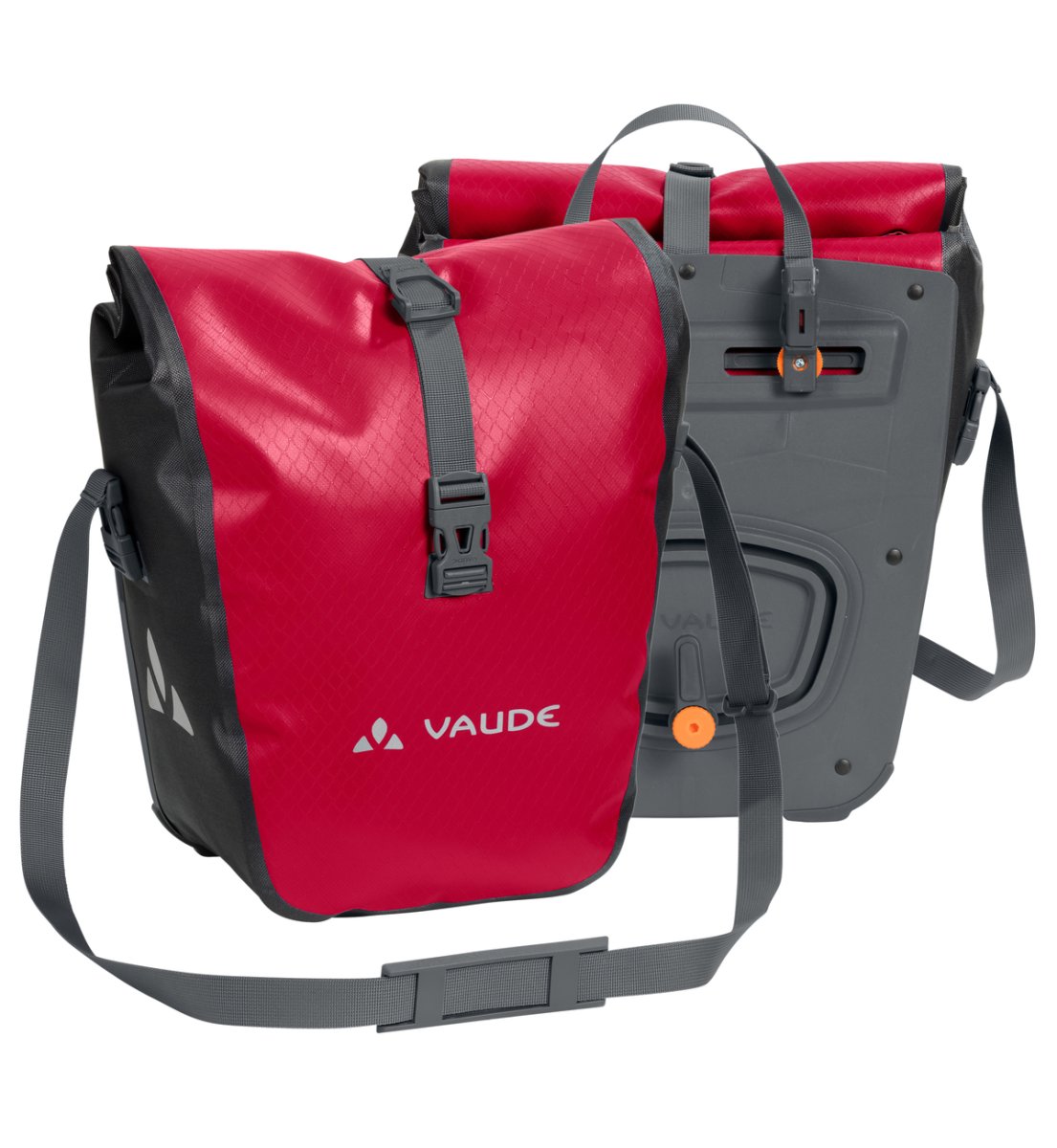 Alforja Impermeable Frontal Aqua Rojo – Par