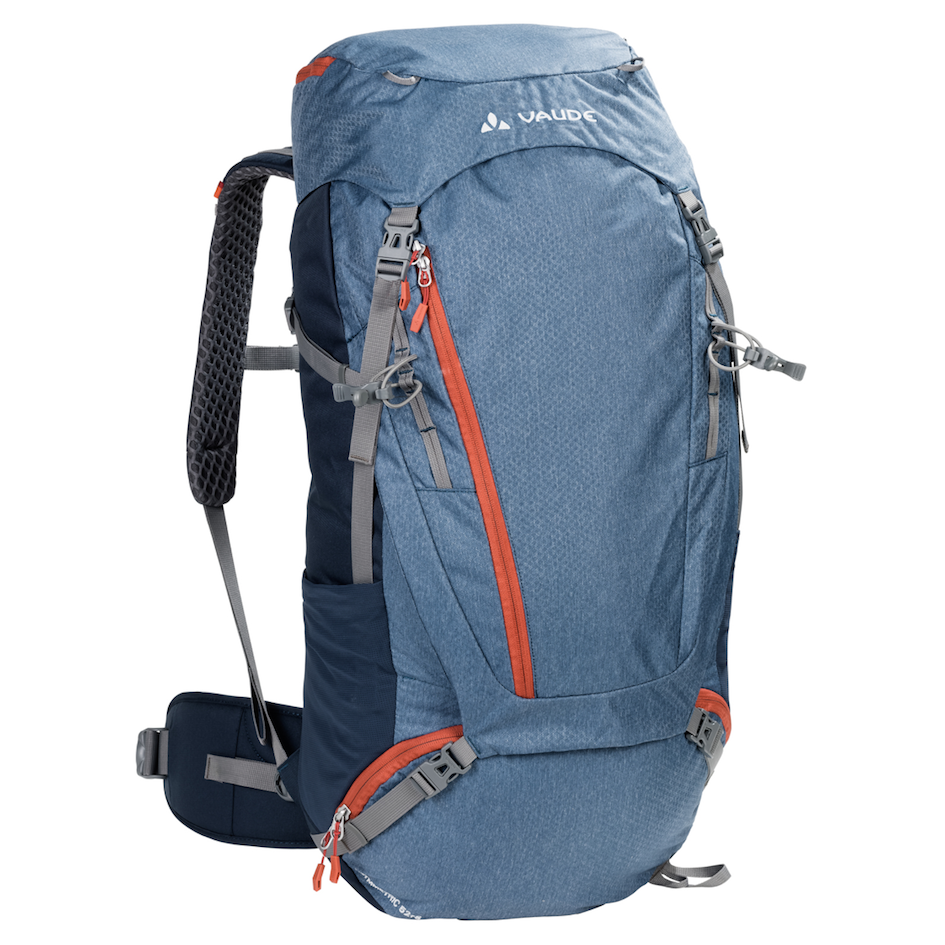 Mochila de trekking Mujer Asymmetric 52+8L