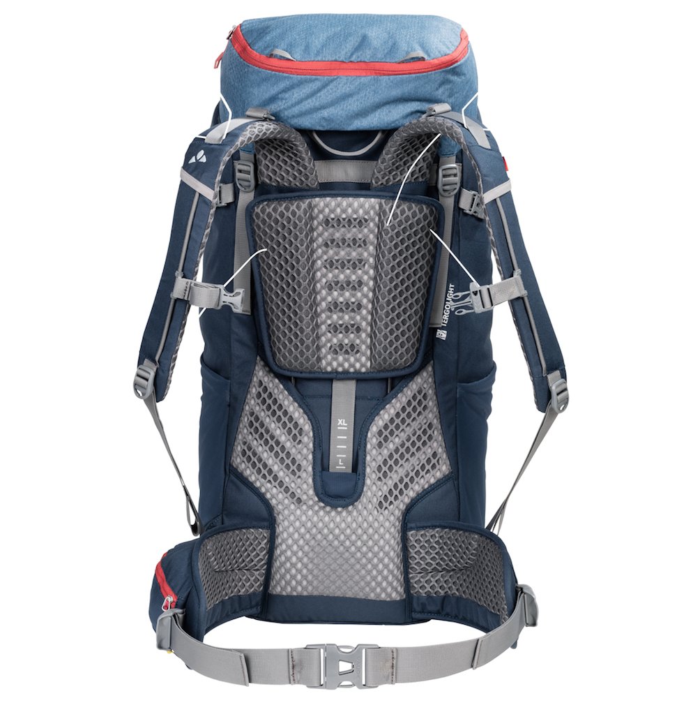 Mochila de trekking Mujer Asymmetric 52+8L - Imagen 3