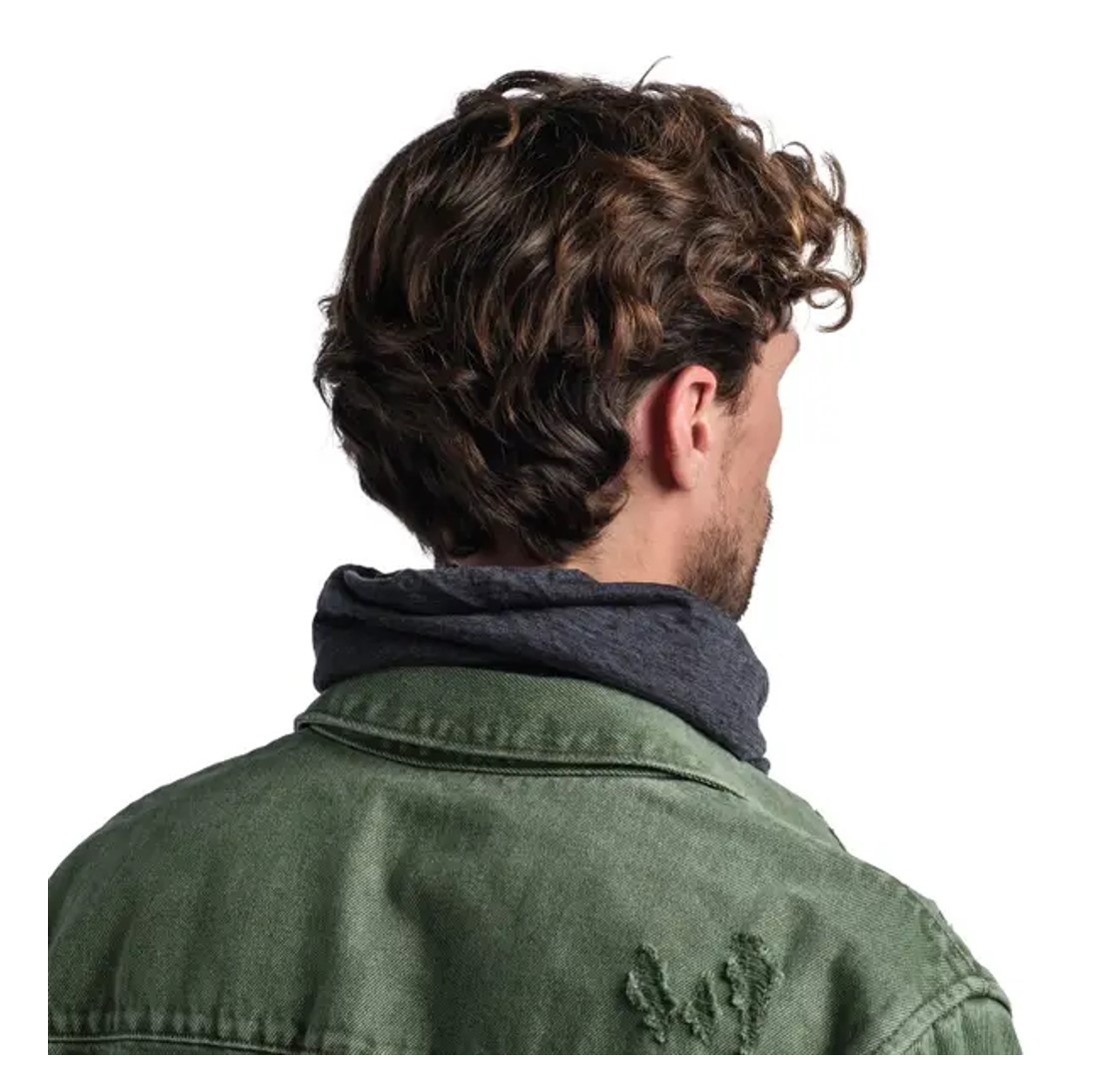 Bandana Original Merino lightweight Gris - Imagen 4