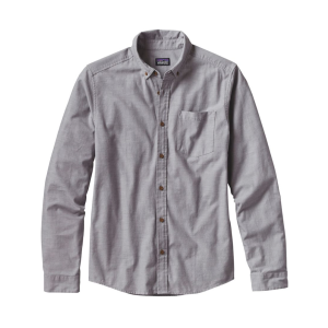 Camisa Manga Larga Bluffside Hombre Gris