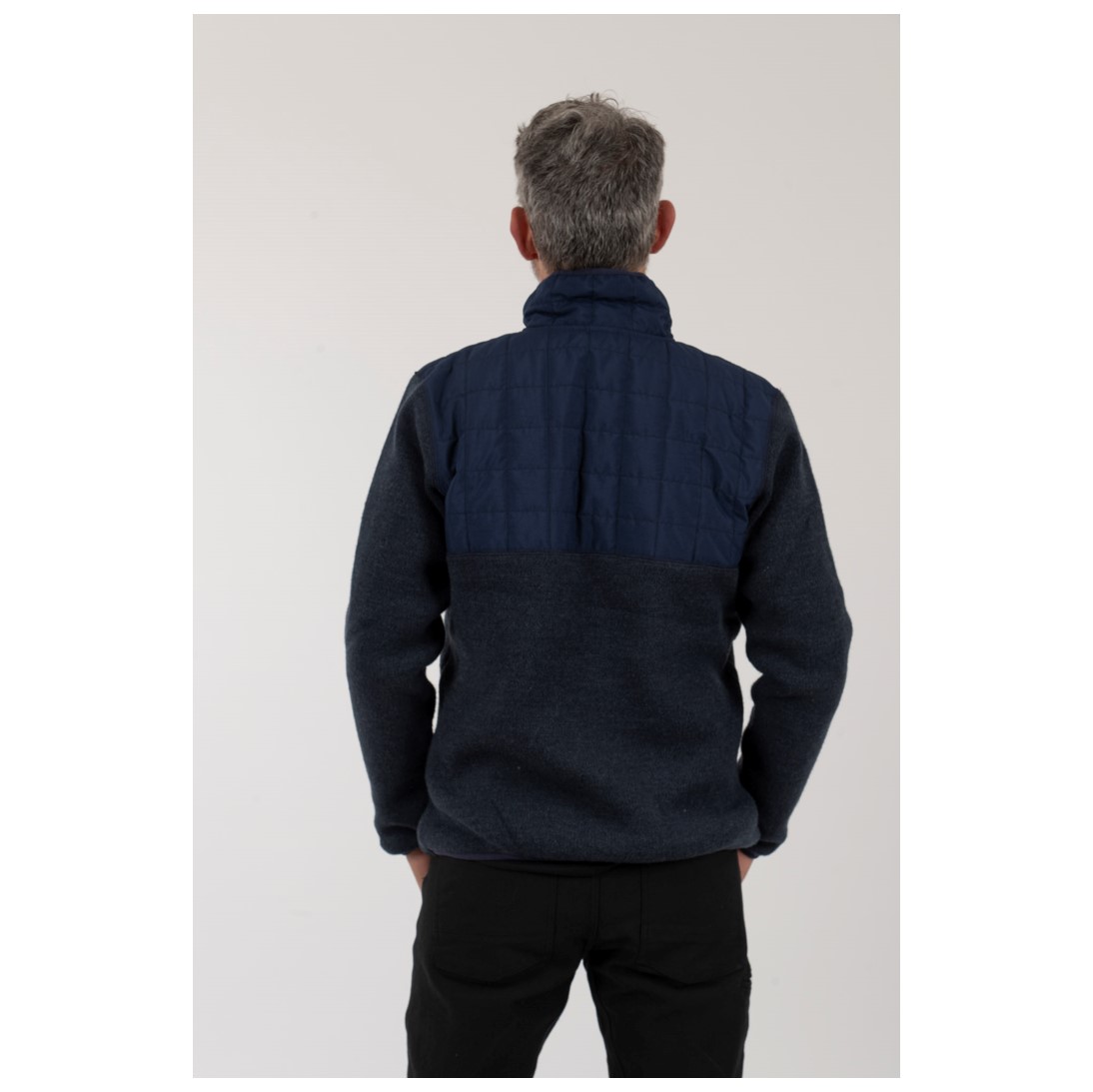 Bomber Hibrido Herrtschiske Hombre Azul - Imagen 5