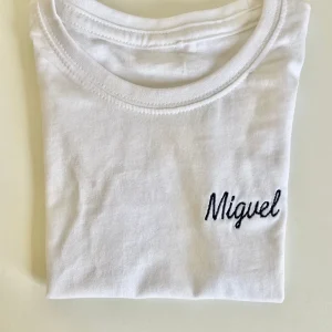 Camiseta bordada Adulto