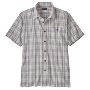 Camisa A/C Hombre Azul