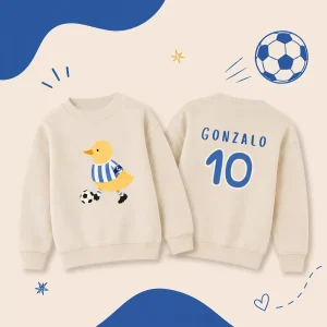 Sudadera pato fútbol