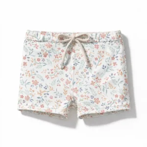Bañador niño lycra flores