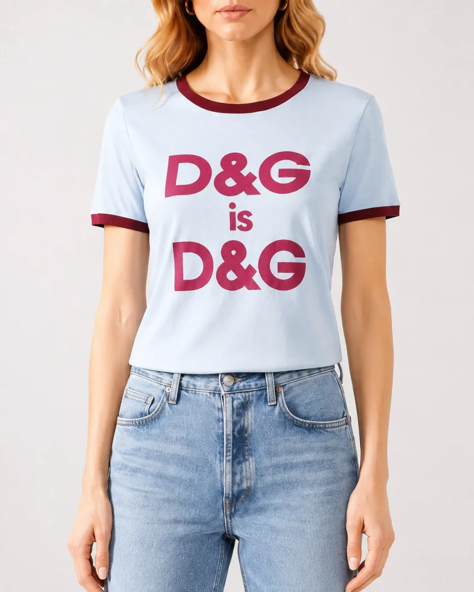 Dolce & Gabbana “DG is DG” Print Jersey T-shirt