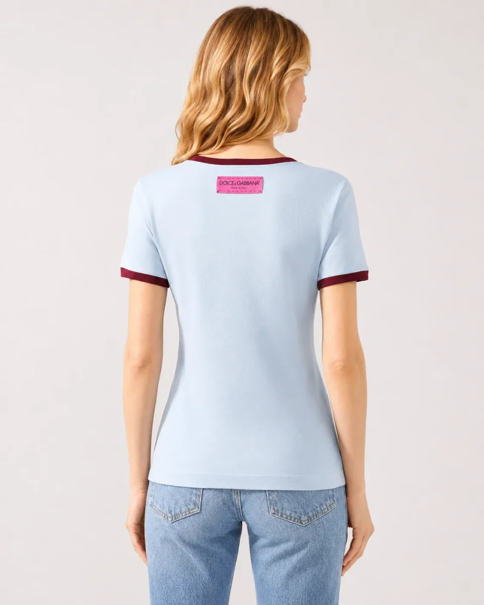 Dolce & Gabbana “DG is DG” Print Jersey T-shirt - Imagen 4