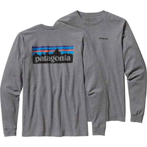 Polera Manga Larga P-6 Logo Hombre Gris - Imagen 3