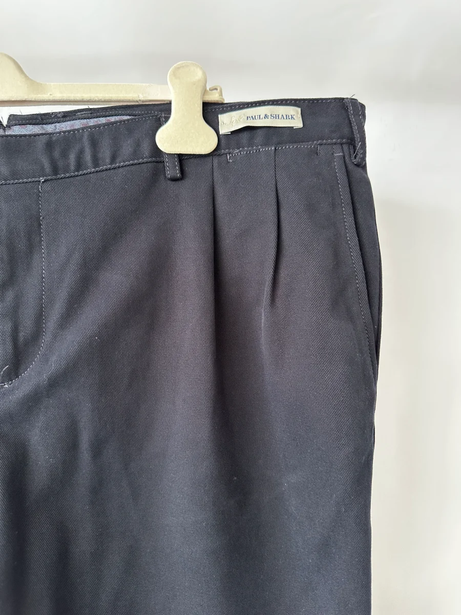 Paul And Shark Navy Soft Chino - Imagen 4