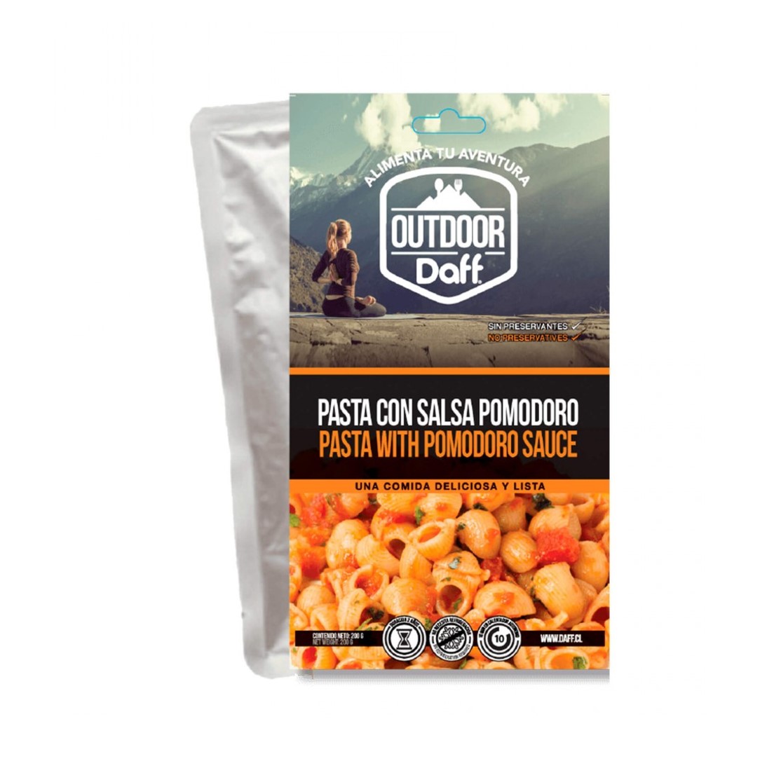 Pasta con Pomodoro 200grs - Imagen 2