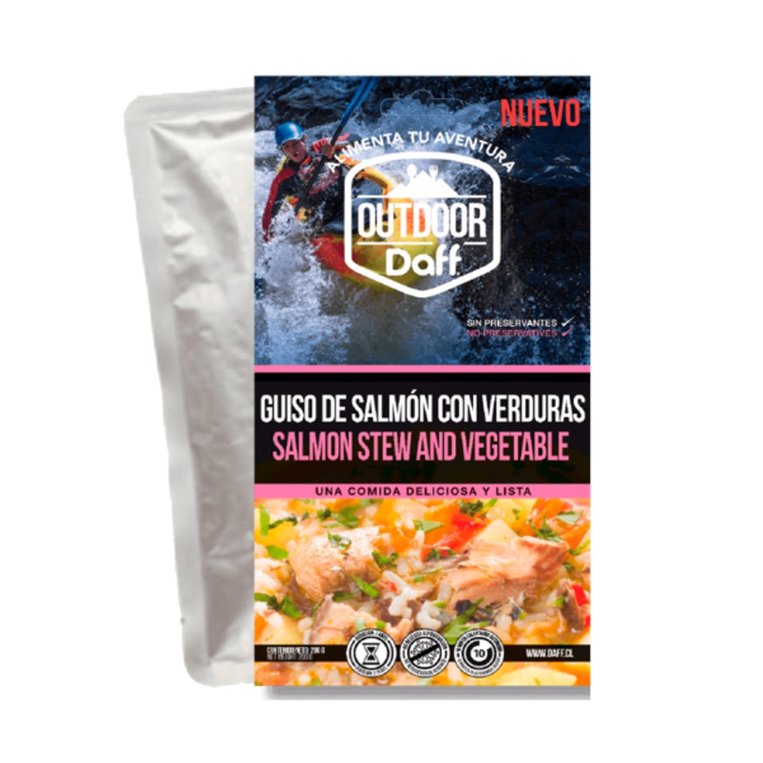 Guiso de Salmon con Verduras 200grs - Imagen 2