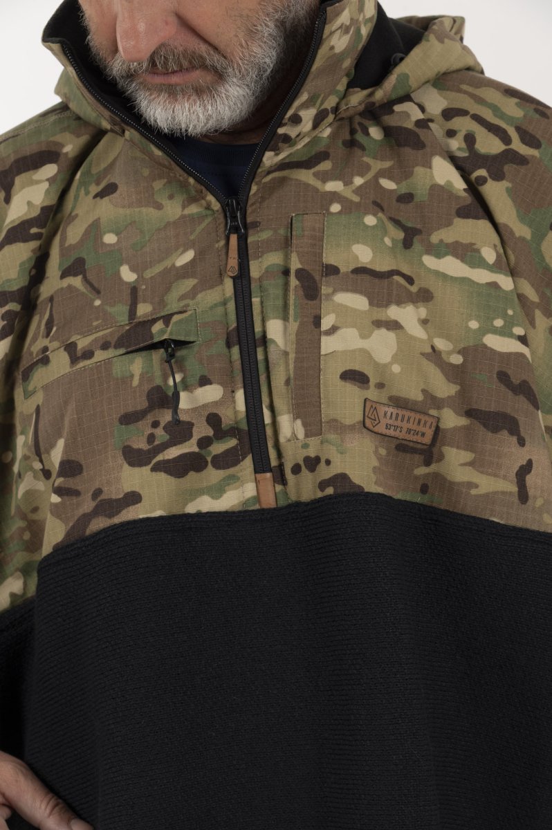 Poncho Taita Unisex Camo/Verde - Imagen 5
