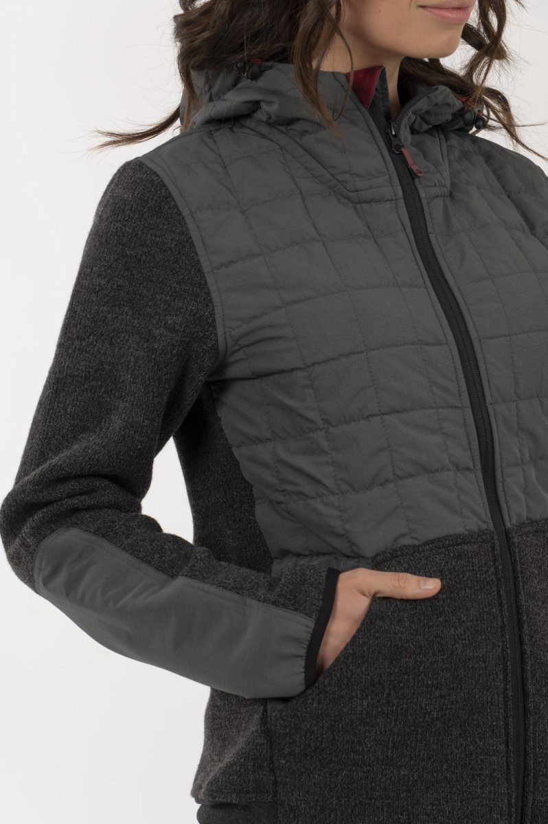 Hoddie Arroench Mujer Gris - Imagen 4