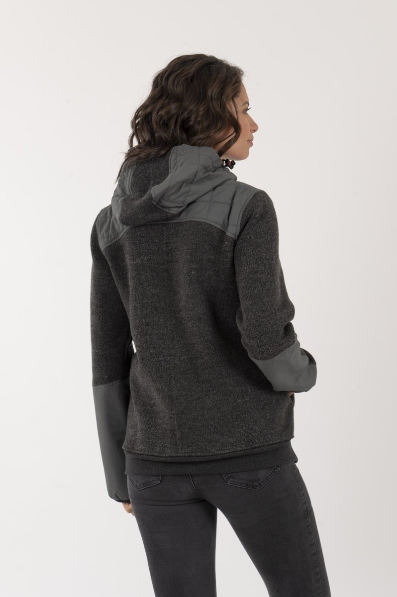 Hoddie Arroench Mujer Gris - Imagen 5