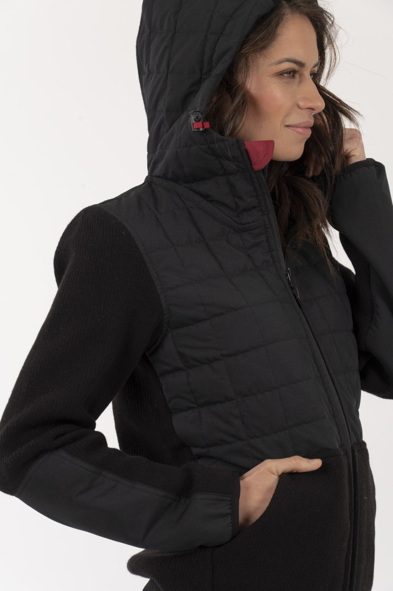 Hoddie Arroench Mujer Negro - Imagen 5