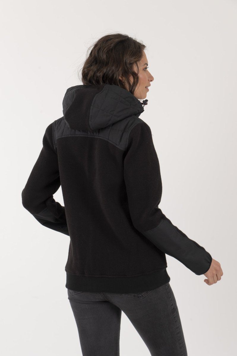 Hoddie Arroench Mujer Negro - Imagen 6