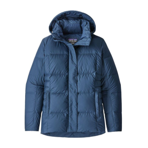 Parka Pluma Down With It Mujer Azul