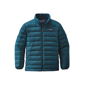 Parka Pluma Down Sweater Jacket Niño Azul