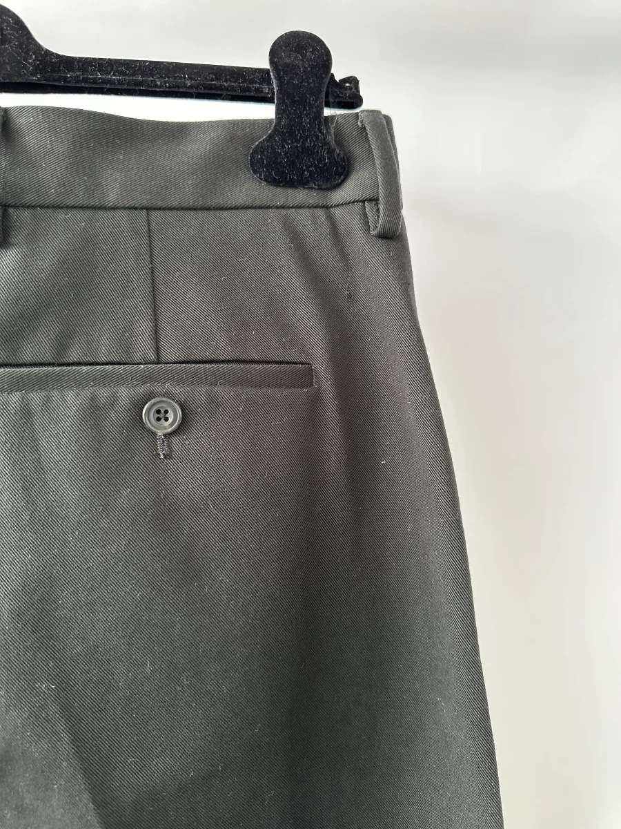 Alexander McQueen Black Structured Trousers - Imagen 5