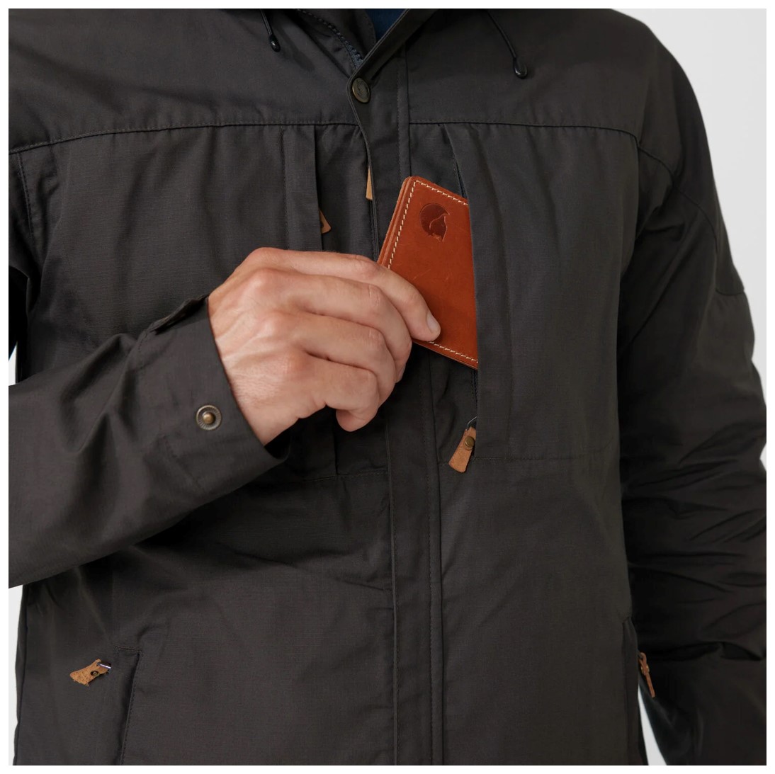 Chaqueta Hombre Skogso Gris - Imagen 9