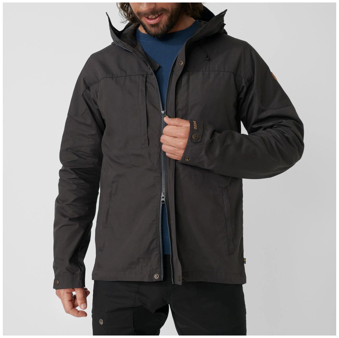 Chaqueta Hombre Skogso Gris - Imagen 8