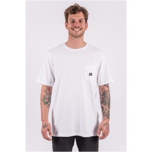 Polera Basica Mc Hombre Blanco