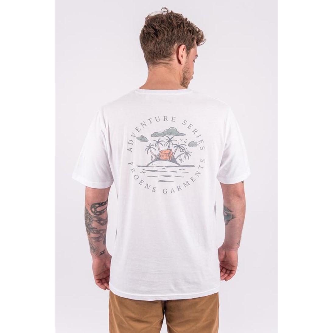 Polera Mc Isla Hombre Blanca - Imagen 3