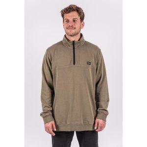 Polerón Cebro Hombre Verde