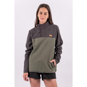 Polar Nogal Mujer Verde