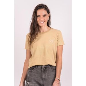Polera Round Mujer Café