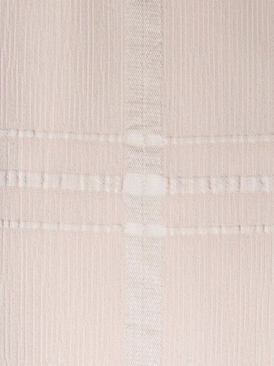 SEE BY CHLOE Pink Georgette Check Ascot Tie Ruffle Flouncy Dress - Imagen 5
