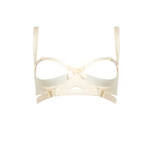 BORDELLE Signature Cream Wired Gia Shelf Bra