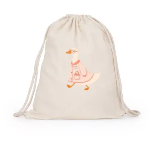 Bolsa mochila algodón profe